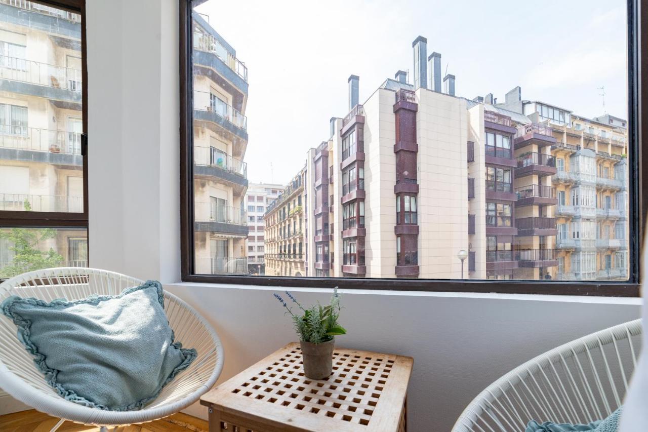 La Concha Cozy Balcony Apartment By Cisan Rentals Σαν Σεμπαστιάν Εξωτερικό φωτογραφία